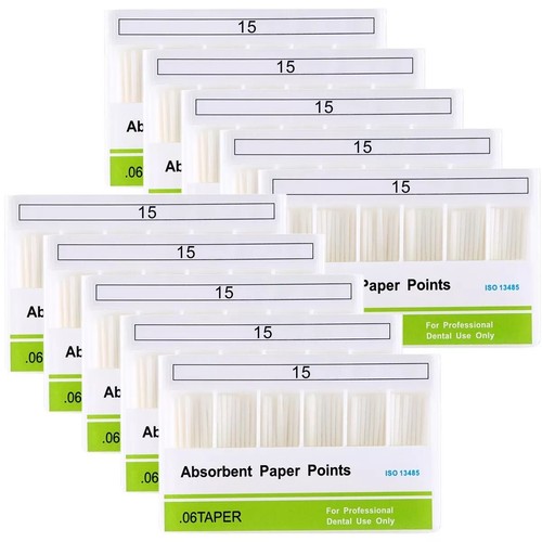Dental Endodontic Gutta Percha Points Absorbent Paper Points Taper 02/04/06 - Picture 255 of 280