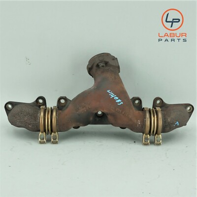 W140 94-99 Mercedes S500 CL500 M119 Engine Left Side Exhaust Manifold Z1386