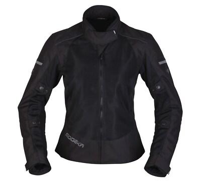 Modeka Veo Air Lady Summer Mesh Damen Motorradjacke  Gr. 44 - Schwarz