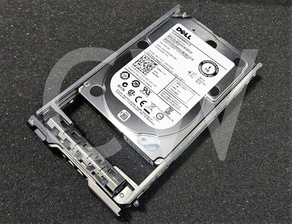 9W5WV ST91000640SS Dell 1TB 7.2K RPM 6Gb/s 2.5"SAS Server HDD Hard Drive W/Caddy - Image 4 of 4
