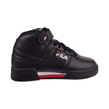 Fila F-13 Hook-And-Loop Big Kids' Shoes Black-Red-Navy 3VF80117-970
