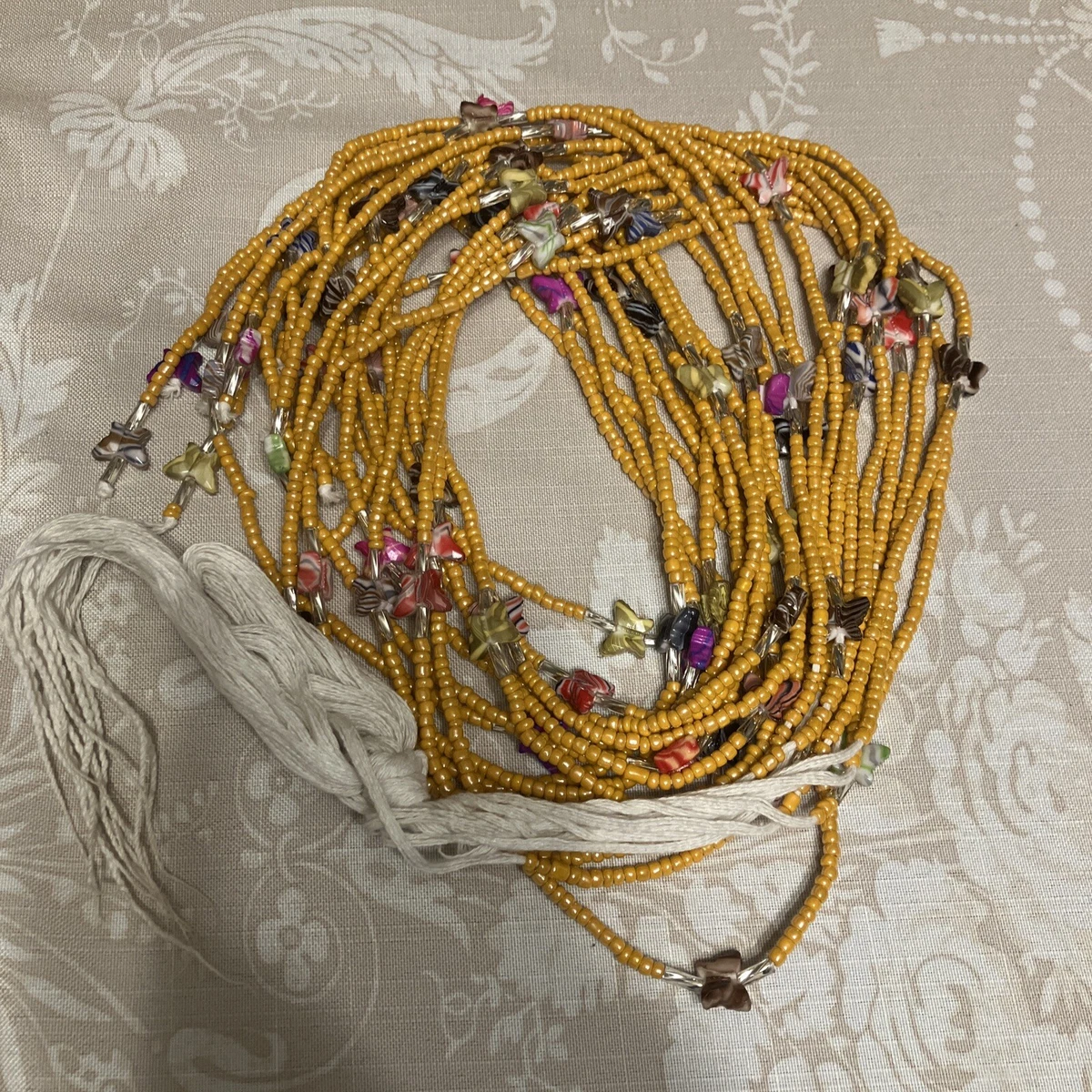 Self Tie waist beads. The listing price is for one 1 strand of