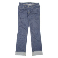 LEVI'S Bold Curve Womens Jeans Blue Regular Straight W28 L30