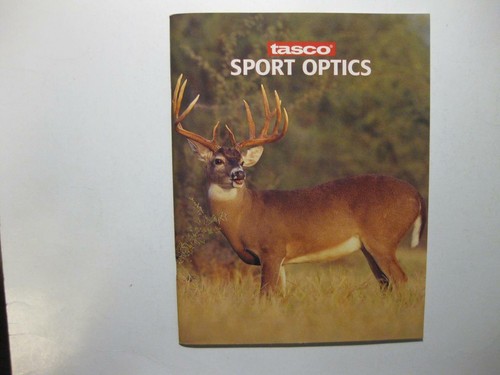 Tasco Sport Optics 1998 Catalog Hunting Rifle Pistol Scopes Binoculars Firearms