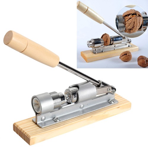 Easy Pecan and Nut Cracker Manual Heavy Duty Nutcracker Nut Sheller Opener Plier