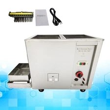 110V 80W Commercial Gas Coffee Roaster 16.5LBS Capacity 0-300℃ for Nuts Beans