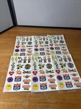 Vintage 1990s Duncan YoYo Yo-Yo Lot Of 6  Sheets Of Temporary Tattoos Bee Beetle