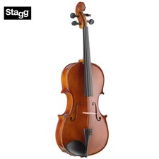 Stagg VA16 Solid Maple 16" Standard Viola with Bow, Rosin and Soft Case