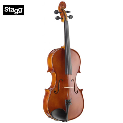 Stagg VA16 Solid Maple 16'' Standard Viola with Bow, Rosin and Soft Case