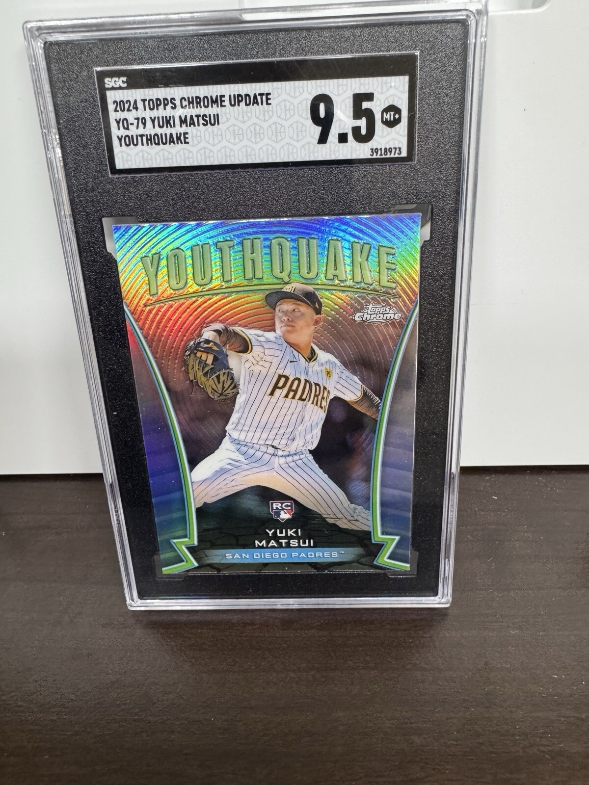 2024 Topps Chrome Update Series - Youthquake Yuki Matsui #YQ-79 (RC)