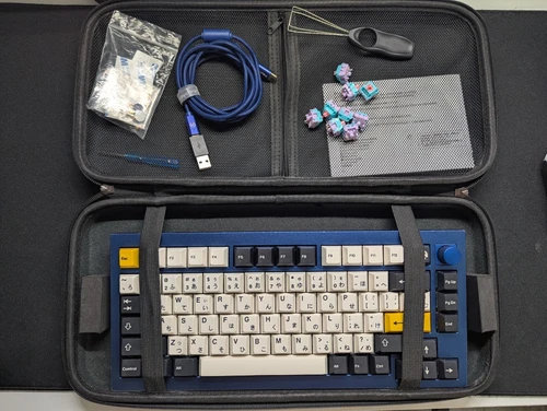 Fully Assembled Keychron Q1V2 Mechanical Keyboard | Navy Blue 