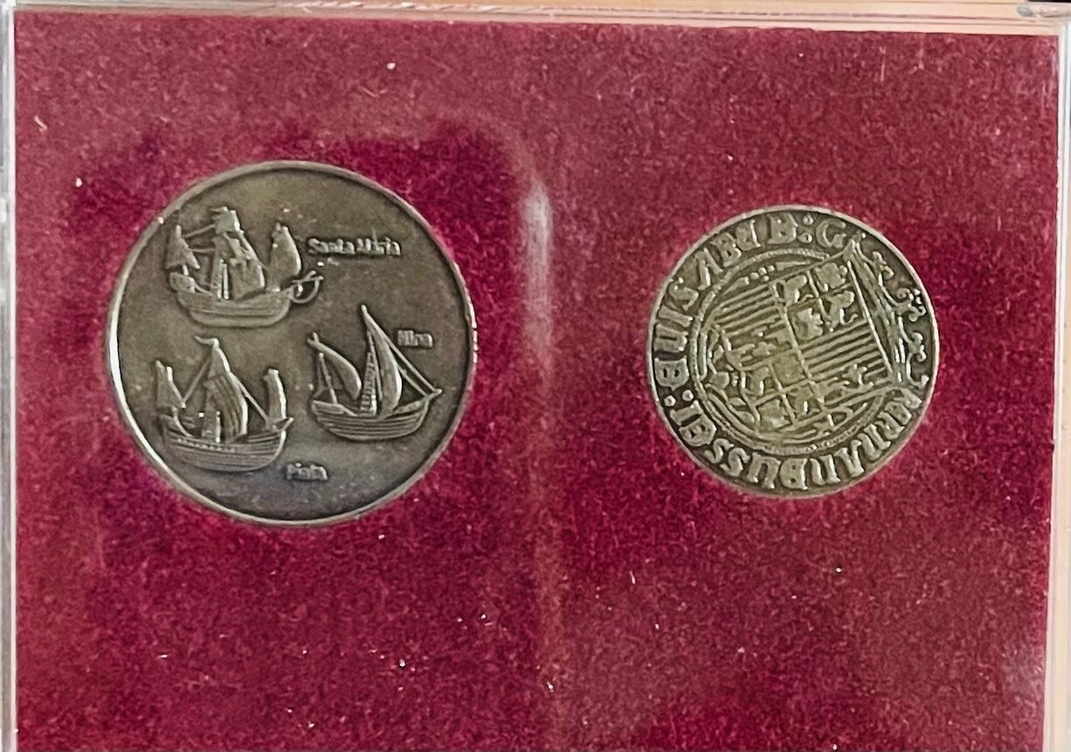 500th Anniversary 1492-1992 Coin Set Spanish II Real Coin