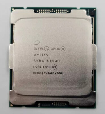 Intel Xeon W-2155 3.3GHz 10 Cores 20 Thread 13.75MB 140W Server