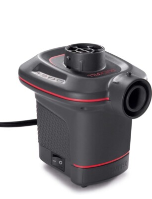 INTEX 66633E QuickFill Electric Air Pump 12v DC inflate toys air mattress pool