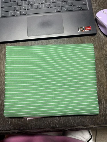 Tula Pink True Colors Green Pink Stripe Fabric 3.25 Yards FreeSpirit - product listing photo