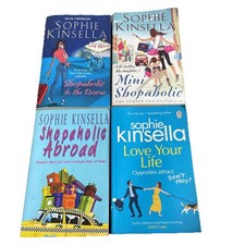 Sophie Kinsella Shopaholic Etc Books Bundle X 4 Paperbacks Romance Holiday Reads