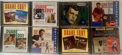 Duane Eddy 8 cd Double Albums: Twistin & Twangin-Twangin Up a Storm/Girls Girls