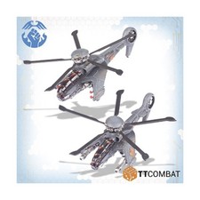 Tt Combat Dropzone Command Resistance 150mm Cyclone Attack Copters Pack New Tt Combat Dropzone Command Resistance 150mm Cyclone Attack Copters Pack New