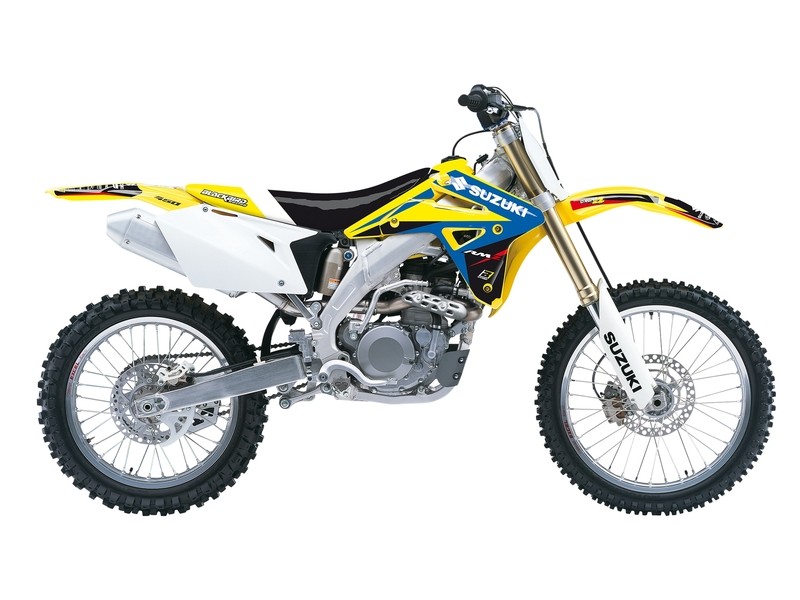 Kit complet BLACKBIRD Dream Graphic 4 pour Suzuki RM-Z450 en vinyle épais anti-rayures