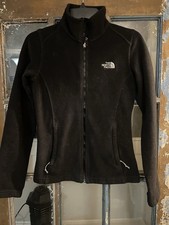 Women s The North Face Black Tech Fleece Zip Up Jacket Size XS
