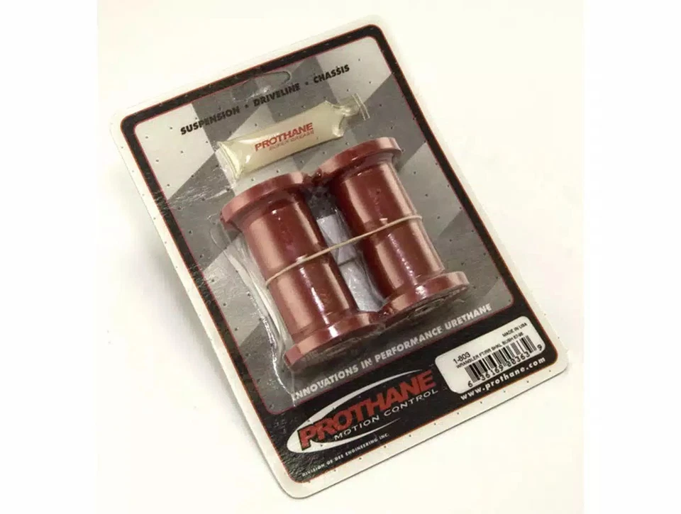 Rugged Suspension Leaf Spring Bushing Kit Rear Black Fits 76-86 Jeep Wrangler CJ — 第 4/4 张图片