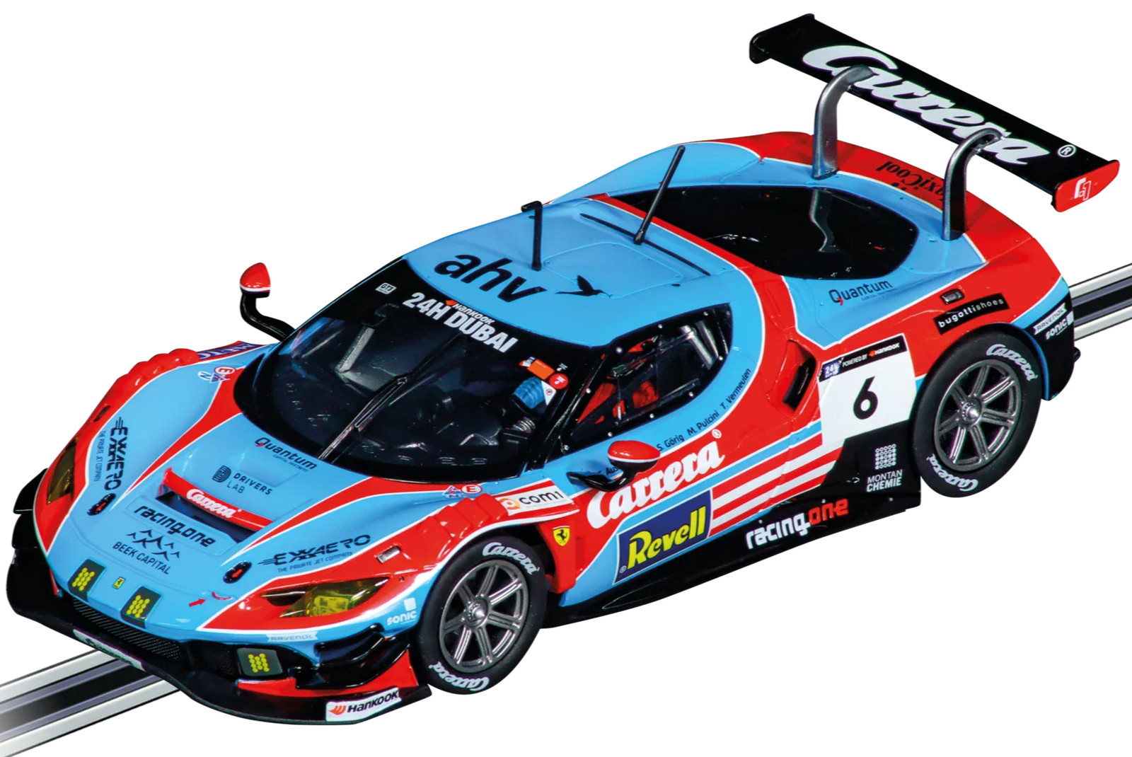 Carrera 20027800 Carrera EVOLUTION Ferrari 296 GT3 ""Carrera, No.6"" 24H Dubai