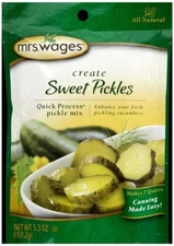 MRS Wages 5.3oz Sweet Pickle Mix, Pack of 12