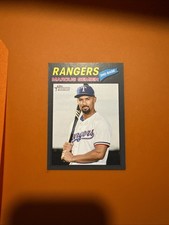 2026 Topps Heritage - #366 Marcus Semien Dark Gray  Border