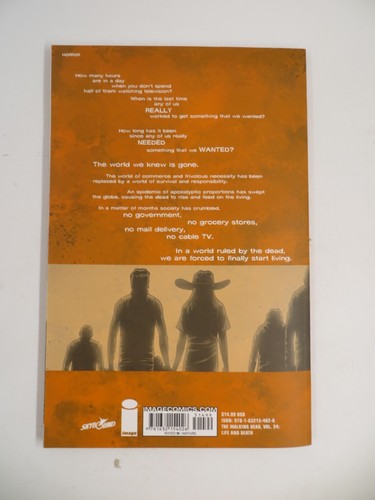 The Walking Dead Vol 24 Life and Death Robert Kirkman Graphic Novel Softcover Co - Picture 6 of 6