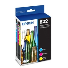 EPSON 822 DURABrite Ultra Ink Standard Capacity, Color Combo