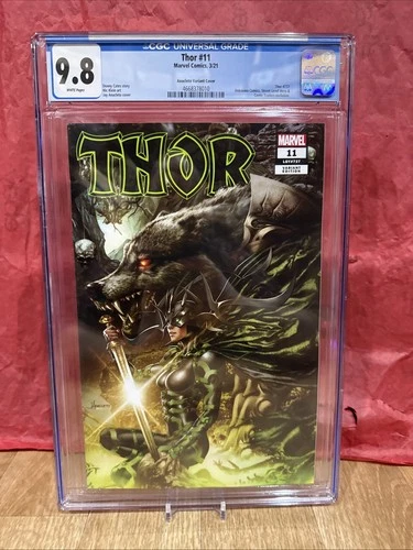 Thor #11 (2020) Graded Cgc 9.8 Jay Anacleto Variant Donny Cates Marvel Comics