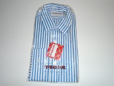 Vintage McGregor Classics Stripe Button Down Shirt Size 15 32/33 New With Tags
