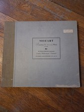 Mozart  Set 12-inch Victor Records Symphony No. 40, In G Minor (K.550) Lot 31