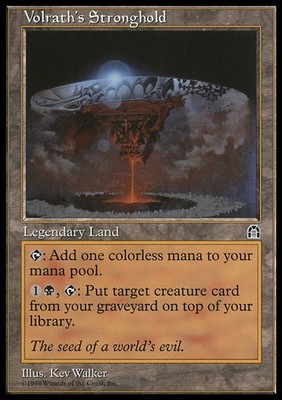 MTG VOLRATH's STRONGHOLD PLAYED - VOLRATH FORTUNG - STR - MAGIC