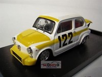 1:43 Brumm Fiat Abarth 850 Tc Coppa Collina #122 1969 R382 Diecast Modellbau