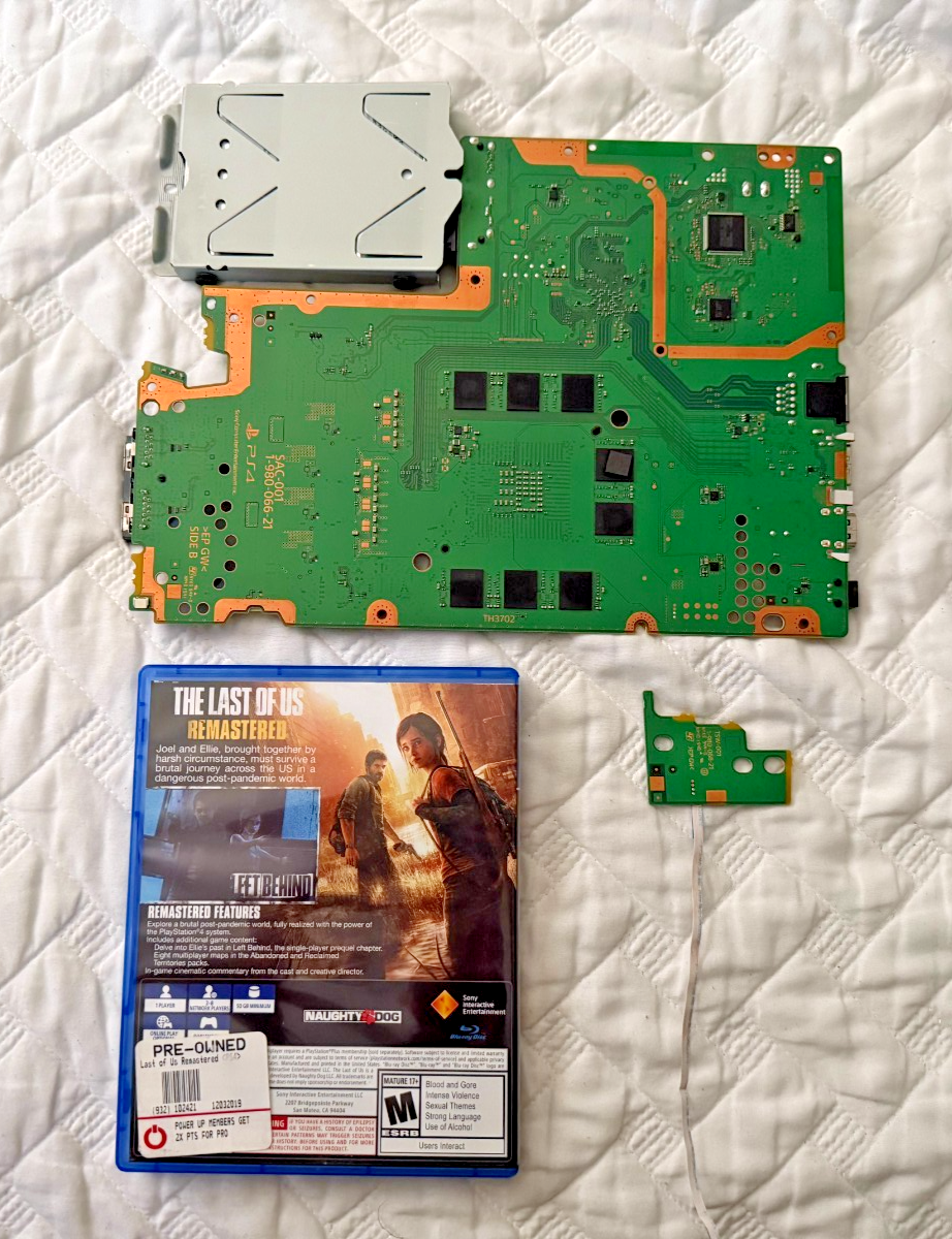 Working Sony PlayStation 4 PS4 Motherboard SAC-001 Tsw-001 500GB