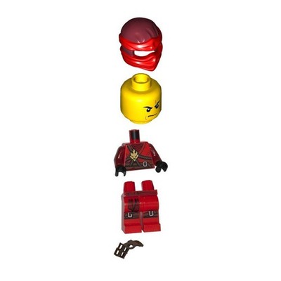 あきもと 15個 LEGO® Ninjago Kai Minifigure Day of the Departed Honor Robe Ninja