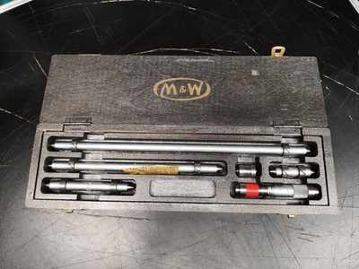 Moore and Wright Innen Mikrometer Messgerät Bohrstange Setup