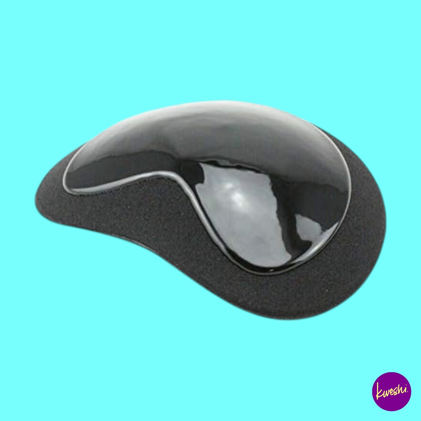 LONDONEXPRESS Silicone Gel Breast Enhancers, Push Up Bra Insert, Black, One Size