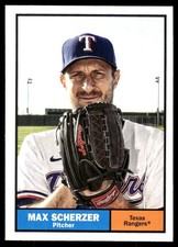 Max Scherzer 2024 Topps Archives #30 Rangers MLB READ FREE SHIPPING AutographDen