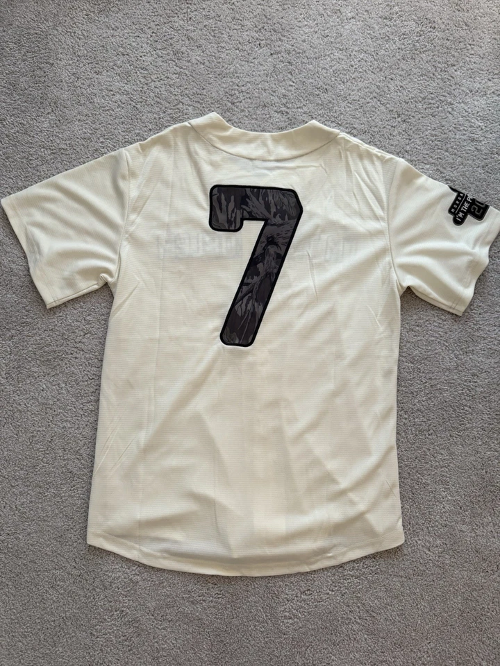 Camiseta deportiva de béisbol Morgan Wallen I’m The Problem 2025 Tour mercancía oficial talla L Foto 3 de 4