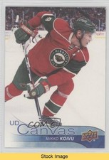 2016-17 Upper Deck UD Canvas Mikko Koivu #C159 READ z6b
