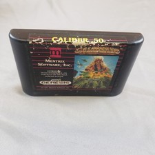 Caliber .50 (Sega Genesis, 1991) Authentic 