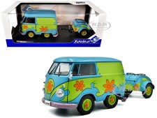 Solido Volkswagen T1 Van Kool Combi Ghosthunters Machine With Trailer 1950 1:18 1810904