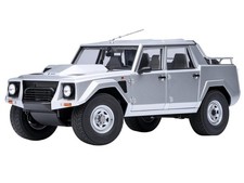 LAMBORGHINI LM002 ARGENTO SILVER 1/18 MODEL CAR BY AUTOART 74553