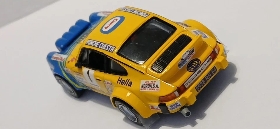 PORSCHE 911 sc ALTAYA 1/43 TRANSFORMADO EN BENY FERNANDEZ RALLY RIAS - Immagine 2 di 4