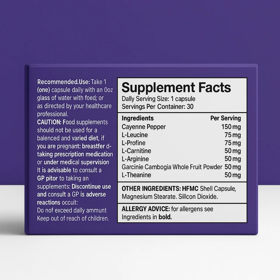 NIXOL Macronutrient Metabolism Supplement 30 Capsules - Image 3 of 4
