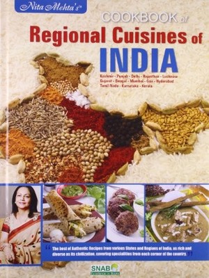 Cookbook Regional Cuisines of India, Nita Mehta