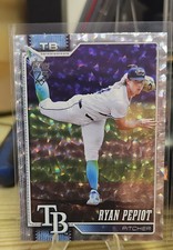 2026 Topps Series 1 - Ryan Pepiot #313 Silver Crackle Foil & Base TB Rays NM!!!!