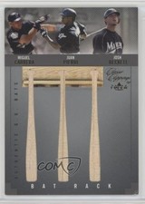 2004 Fleer Classic Clippings Gold 18/25 Miguel Cabrera Juan Pierre #BR-C/P/B 4f5